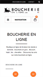 Mobile Screenshot of boucherieenligne.com